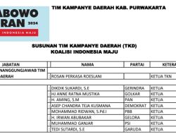 Dianggap Tulis Tonggong, Susunan TKD KIM Purwakarta Disoal