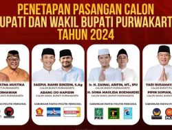 KPU Tetapkan Empat Paslon Pilkada Purwakarta