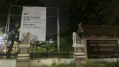 Calo Tenaga Kerja Dimana-mana, Disnaker Kerjamu Apa?