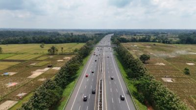 Arus Balik di Tol Cipali: Ramai Lancar, Volume Kendaraan Meningkat 55%