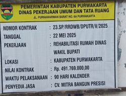 Renovasi Rumah Dinas Wakil Bupati: Ketika Empati Terkikis di Tengah Nestapa Warga Purwakarta