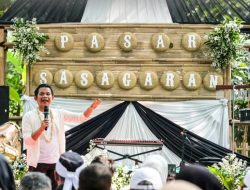 Pasar Sasagaran Dangdeur Dibuka: Om Zein Dorong Potensi Wisata dan Ekonomi Lokal
