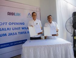 Resmikan Kantor Unit Wilayah V, Jasa Tirta II Perkuat Pengelolaan Sumber Daya Air di WS Cimanuk-Cisanggarung