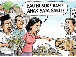 Dugaan MBG Tidak Layak Konsumsi di Desa Salem, Orang Tua Keluhkan Makanan Bau dan Basi?