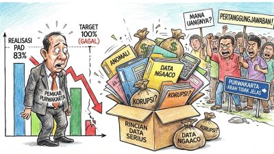 Realisasi PAD Purwakarta Hanya Capai 83 Persen, Anomali Serius?  